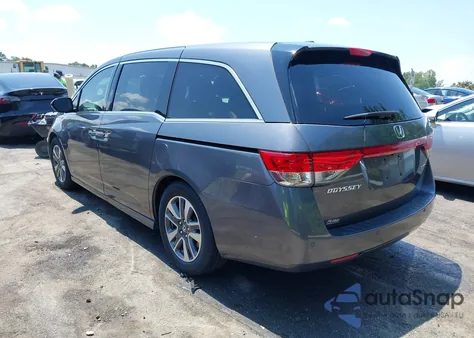 2016 Honda Odyssey Touring/Touring Elite z USA, uszkodzony, nr VIN 5FNRL5H96GB142539